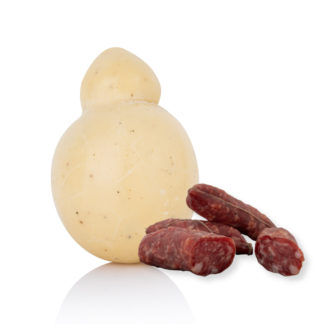 OFFERTA: 1kg Caciocavallo al tartufo + 1kg Salamini al tartufo