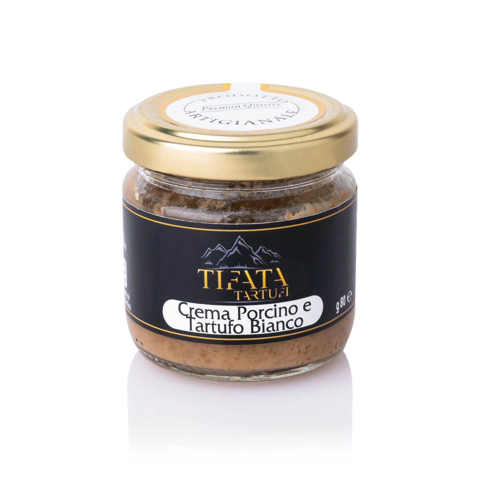 Crema funghi porcini e tartufo bianco Tifata Tartufi